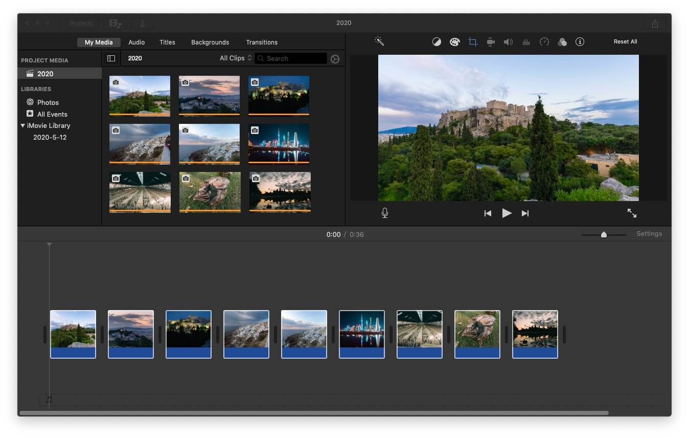 camera editing software for mac